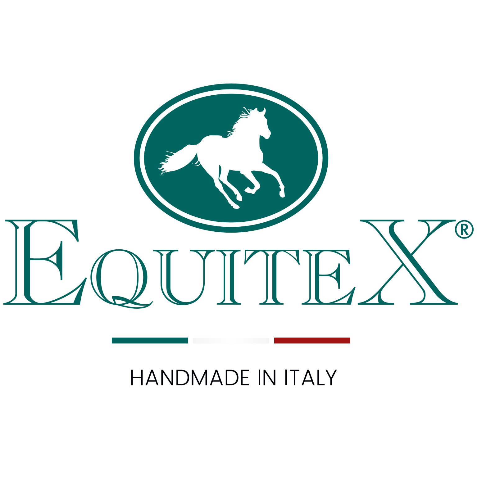 EQUITEX Logo farbing positiv handmade in Italy
